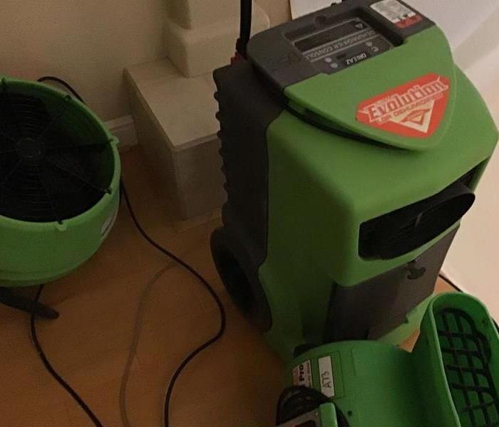 green servpro equipment
